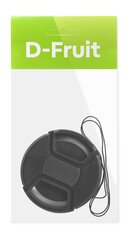 D-Fruit крышка на объектив 77 мм Snap цена и информация | Прочие аксессуары для фотокамер | 220.lv