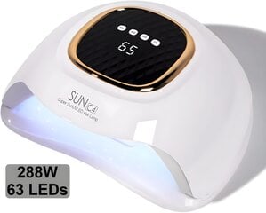 2in1 UV/LED lampa LIVMAN SUN C4, 288W cena un informācija | Pedikīra, manikīra piederumi | 220.lv