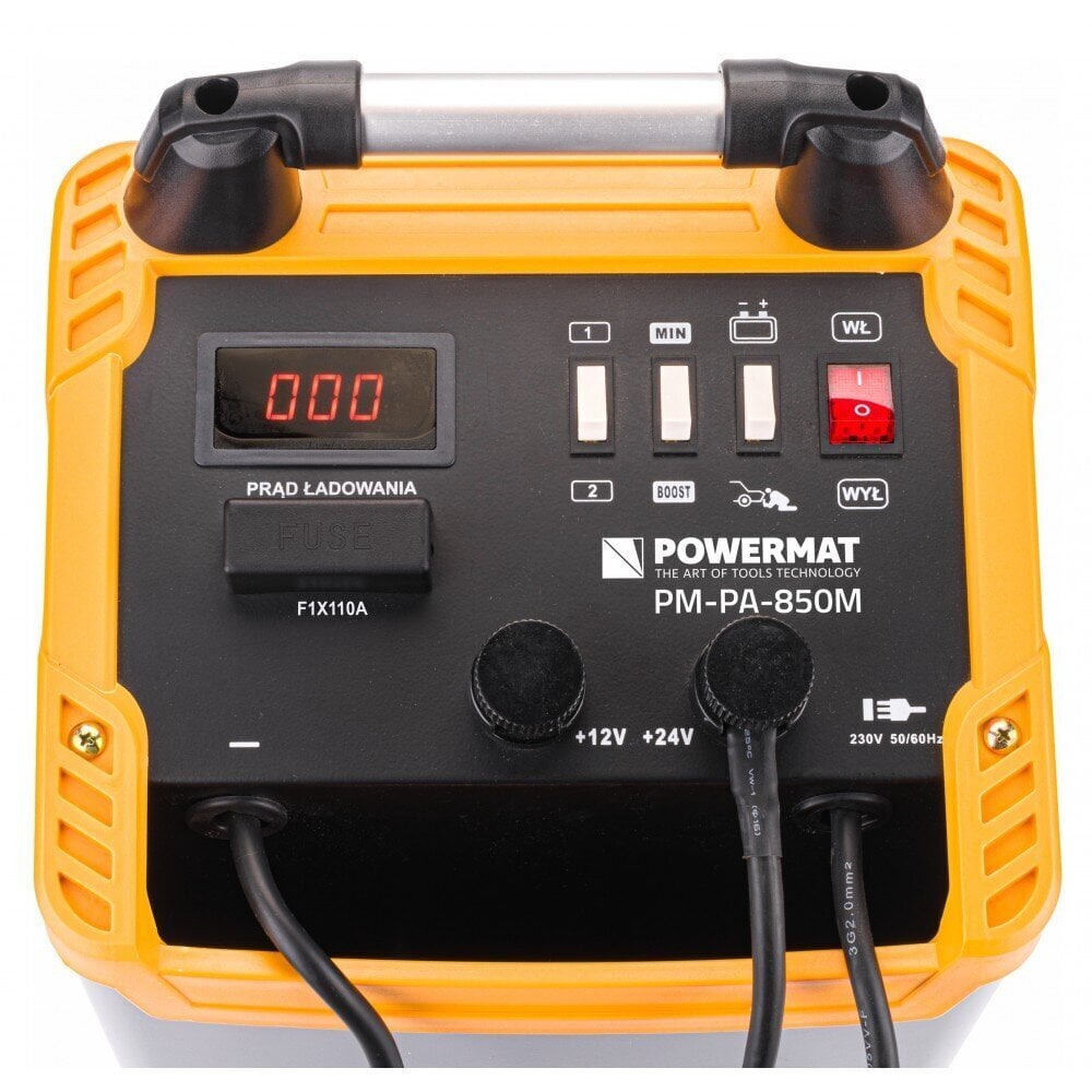 Automašīnas akumulatora lādētājs un palaidējs, PowerMat 850A цена и информация | Akumulatoru lādētāji | 220.lv