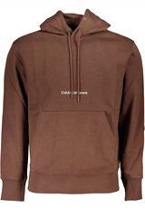 Calvin Klein džemperis vīriešiem, brūns cena un informācija | Vīriešu jakas | 220.lv