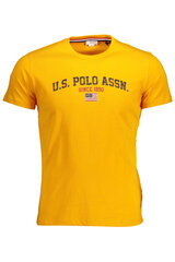 T-krekli vīriešiem U.S. Polo Assn, dzeltens cena un informācija | Vīriešu T-krekli | 220.lv