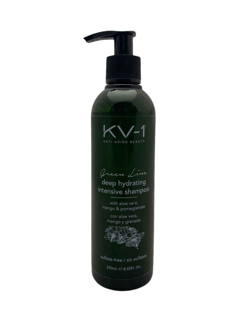 Mitrinošs matu šampūns KV-1 Anti-Aging Beauty Green Line Deep Hydrating Intensive Shampoo, 250 ml cena un informācija | Šampūni | 220.lv