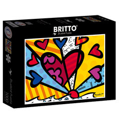 Puzle Romero Britto – Jaunā diena, 1000 d. cena un informācija | Puzles, 3D puzles | 220.lv