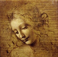 Леонардо да Винчи: Лицо Джоване Фанчуллы 1000 шт. цена и информация | Пазлы | 220.lv