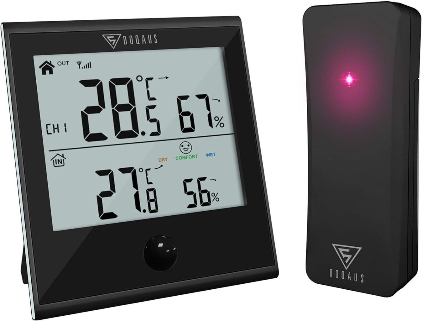 Termometrs Doqaus HM2 cena un informācija | Meteostacijas, āra termometri | 220.lv