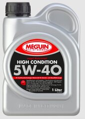 Motoreļļa Meguin High Condition 5W-40, 1 L цена и информация | Моторное масло | 220.lv