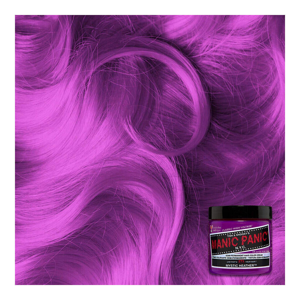 Ilgnoturīga matu krāsa Manic Panic Mystic Heather, 118 ml cena un informācija | Matu krāsas | 220.lv