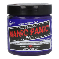 Ilgnoturīga matu krāsa Manic Panic Classic Ultra Violet,118 ml cena un informācija | Matu krāsas | 220.lv