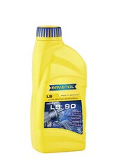 Трансмиссионное масло Ravenol Differential Getriebeoel LS 90, 1 л цена и информация | Масла для других деталей автомобиля | 220.lv