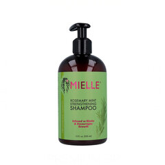 Stiprinošs šampūns Mielle Rosemary Mint Scalp & Hair Strength, 355 ml cena un informācija | Šampūni | 220.lv