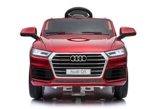 Детский одноместный электромобиль Audi Q5 Black, красный цена и информация | Электромобили для детей | 220.lv