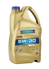 Motoreļļa Ravenol HDS 5W30, 5L цена и информация | Моторное масло | 220.lv