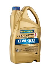 Ravenol EFS 0W20 motoreļļa, 4l cena un informācija | Motoreļļas | 220.lv