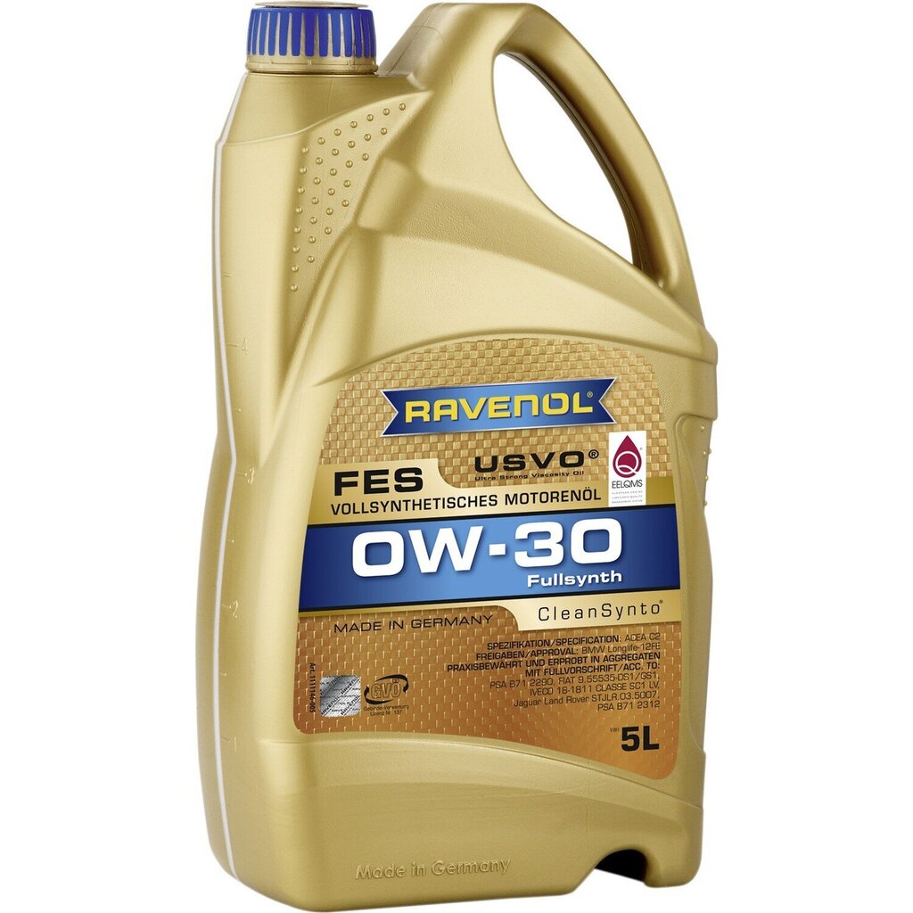 Ravenol FES 0W30 motoreļļa 5l cena un informācija | Motoreļļas | 220.lv