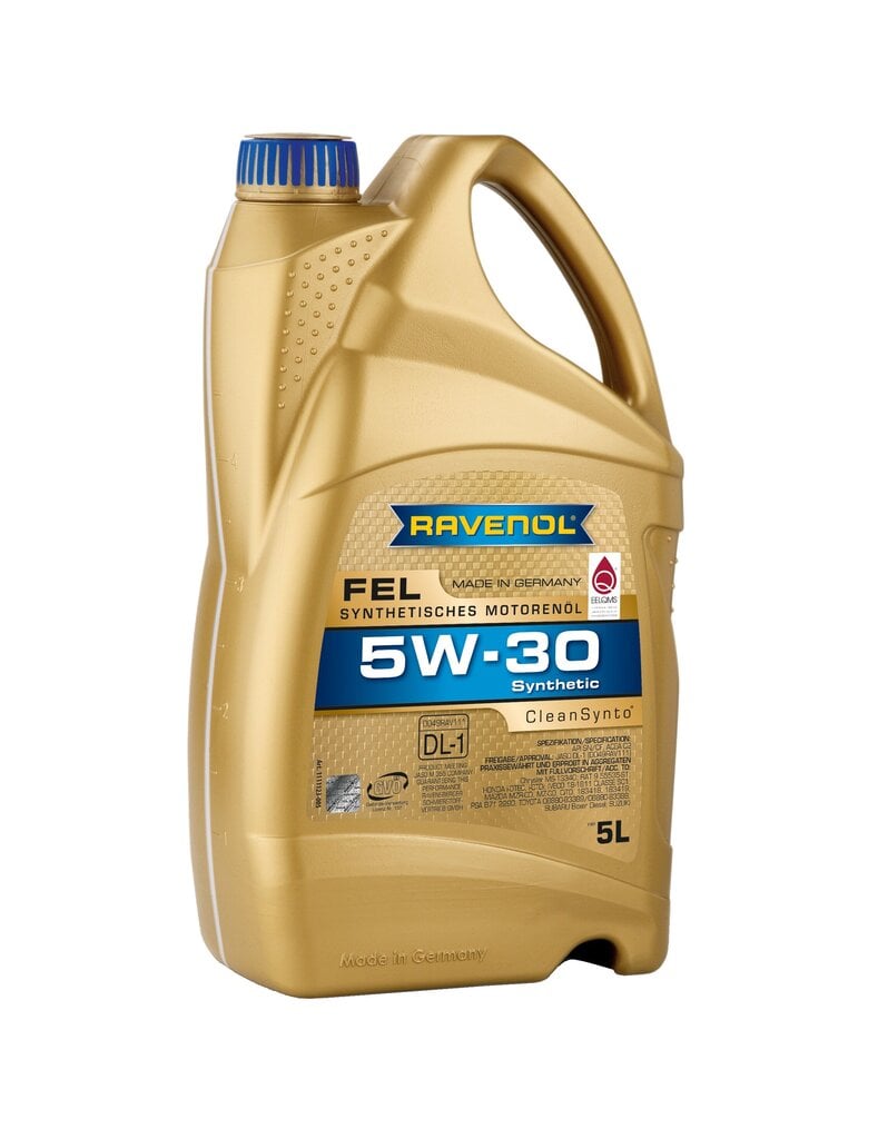 Motoreļļa Ravenol FEL 5W30, 5L cena un informācija | Motoreļļas | 220.lv