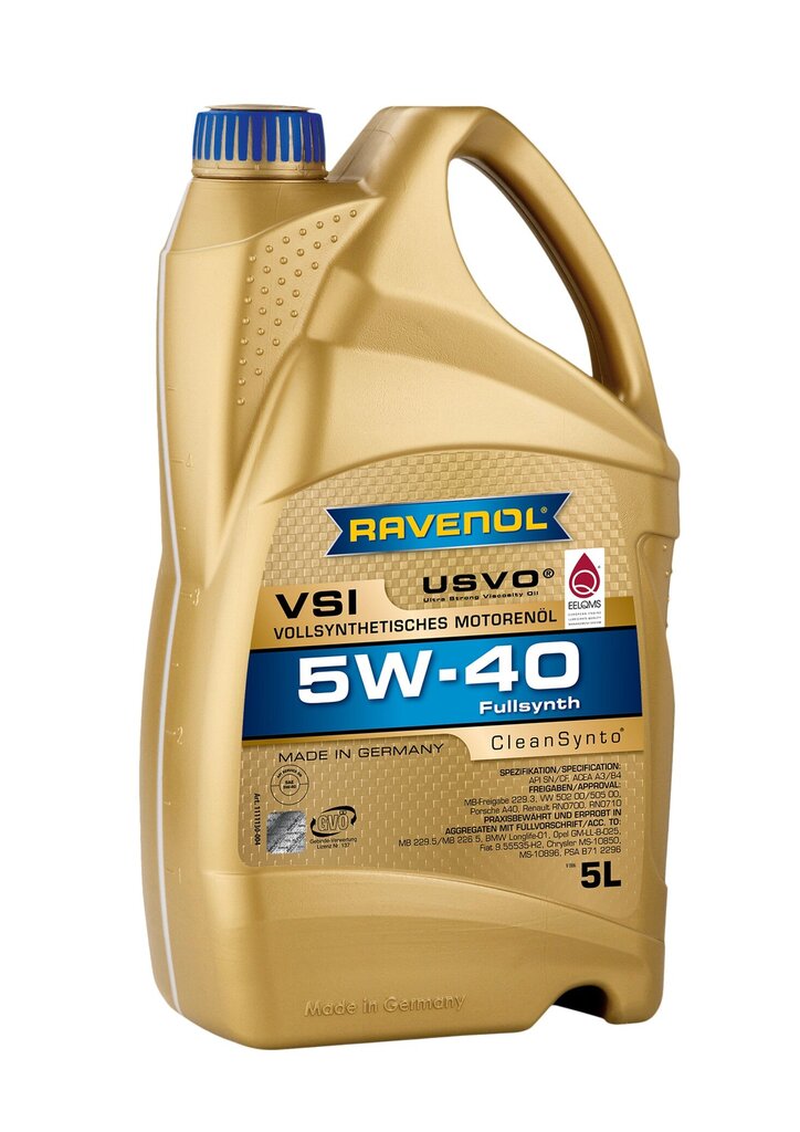 Motoreļļa Ravenol VSI 5W40, 5L цена и информация | Motoreļļas | 220.lv