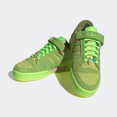 Adidas sporta apavi bērniem Forum Low The Grinch, zaļi cena un informācija | Sporta apavi bērniem | 220.lv