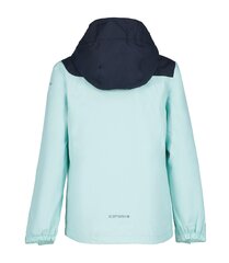 Детская куртка Kalkaska Icepeak, мятный/тёмно-синий цена и информация | Куртки, пальто для девочек | 220.lv