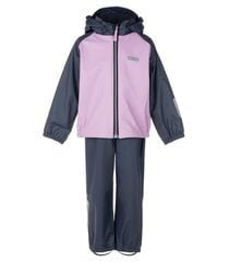 Детский комплект- дождевик Ren Lenne, розовый/серый цена и информация | Куртки, пальто для девочек | 220.lv