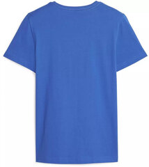 Puma Футболки Ess Logo Tee Blue 586960 47 586960 47/164 цена и информация | Рубашки для мальчиков | 220.lv
