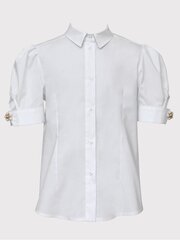 Krekls meitenēm Sly 520910356, balts cena un informācija | Krekli, bodiji, blūzes meitenēm | 220.lv