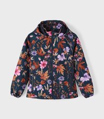 Детская куртка-софтшелл Name It, тёмно-синий /лиловый цена и информация | Куртки, пальто для девочек | 220.lv