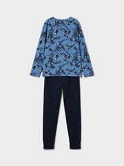 Pidžama zēniem Name It 13222106*01, zila cena un informācija | Zēnu pidžamas, halāti | 220.lv