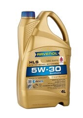 Motoreļļa Ravenol HLS 5W30, 4L цена и информация | Моторное масло | 220.lv