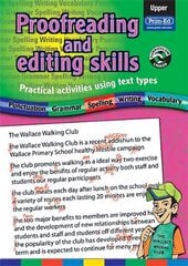 Proofreading and Editing Skills: Practical Activities Using Text Types, Upper cena un informācija | Grāmatas pusaudžiem un jauniešiem | 220.lv