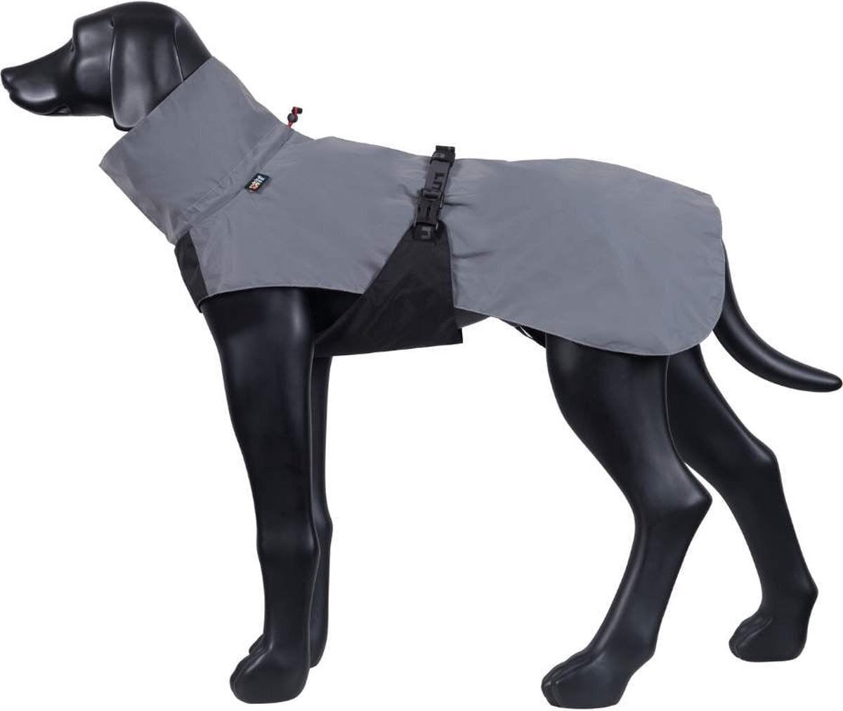Lietusmētelis suņiem Rukka Shine, dažādi izmēri, pelēks cena un informācija | Apģērbi suņiem | 220.lv