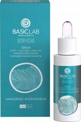 BasicLab sejas serums ar C vitamīnu 30 ml cena un informācija | Serumi sejai, eļļas | 220.lv