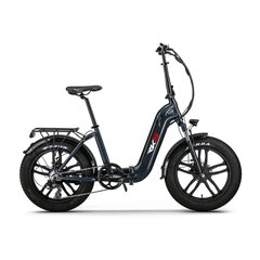 Elektriskais velosipēds RKS RV10, 20", melns цена и информация | Электровелосипеды | 220.lv