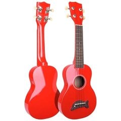 NN UD 01 ukulele, sarkana cena un informācija | Ģitāras | 220.lv