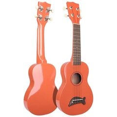 NN UD01 ukulele, oranža cena un informācija | Ģitāras | 220.lv