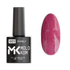 Gēllaka Molokom Sparkly 9, 7,5ml cena un informācija | Nagu lakas, stiprinātāji | 220.lv