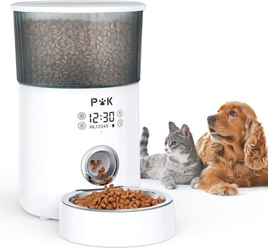 Автоматическая кормушка для домашних животных M80, белая цена и информация | Миски, ящики для корма | 220.lv