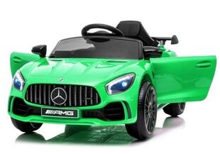 Vienvietīgs elektromobilis bērniem Mercedes AMG GT R, zaļš cena un informācija | Bērnu elektroauto | 220.lv