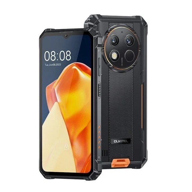 Oukitel WP28 8/256GB Orange/Black cena un informācija | Mobilie telefoni | 220.lv