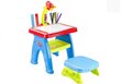 Bērnu galda, krēsla un projektora komplekts, zils cena un informācija | Bērnu rotaļu laukumi, mājiņas | 220.lv