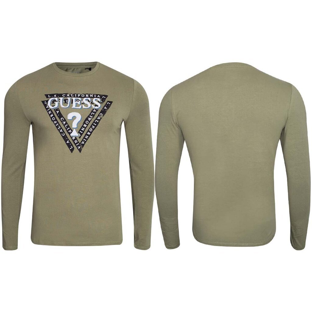T-krekls vīriešiem Guess 48344, zaļš cena un informācija | Vīriešu T-krekli | 220.lv