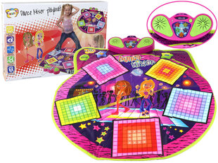 Bērnu deju paklājs ar gaismas un skaņas efektiem, violets cena un informācija | Attīstošās rotaļlietas | 220.lv