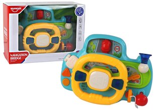 Interaktīvs rotaļlietas stūres rats ar skaņas un gaismas efektiem cena un informācija | Attīstošās rotaļlietas | 220.lv