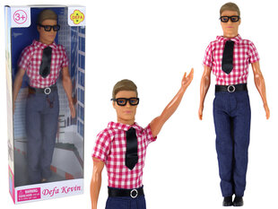 Кукла-мужчина Кевин в официальной одежде, розовый цена и информация | Игрушки для девочек | 220.lv