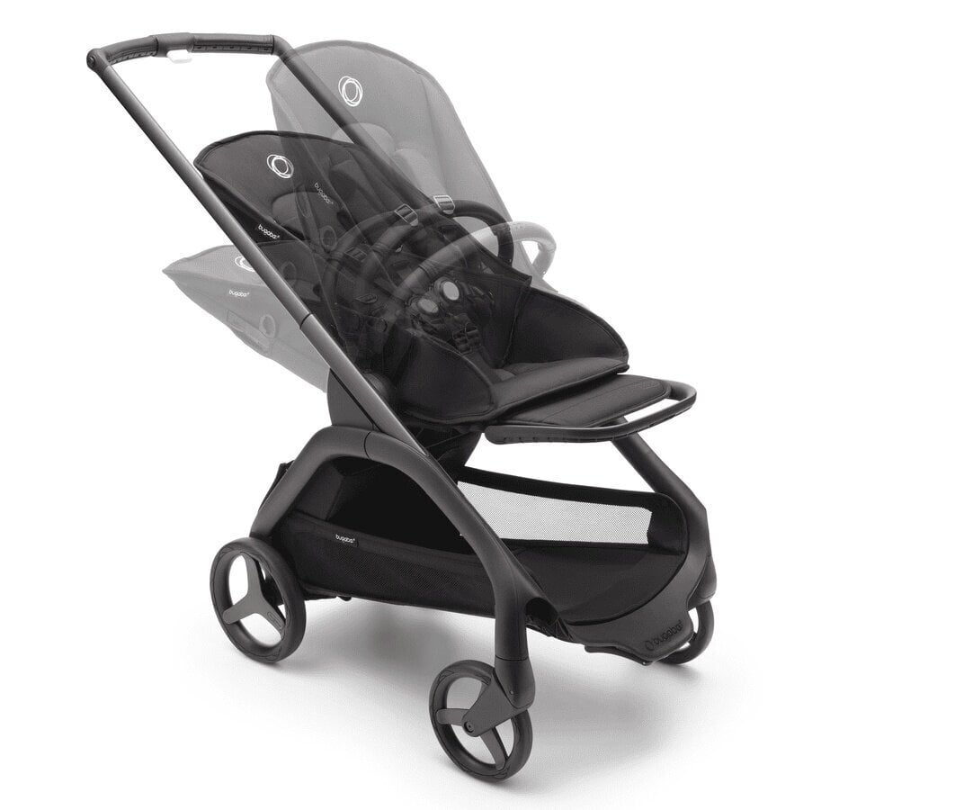 Bugaboo Dragonfly base Sporta rati, Graphite/Midnight Black cena un informācija | Bērnu rati | 220.lv