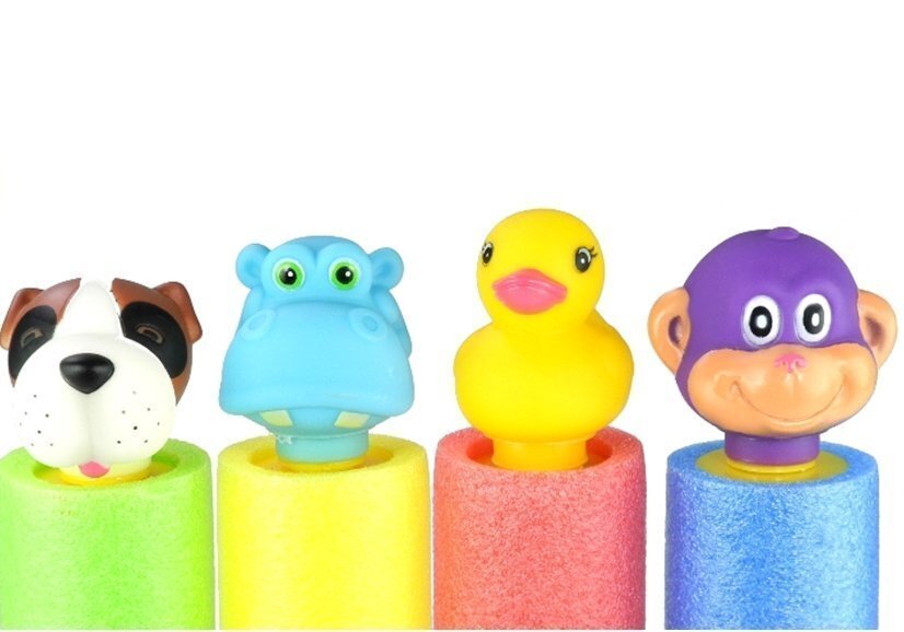 Ūdens rotaļlieta, šļirce ar dzīvnieku, 1 gab. cena un informācija | Ūdens, smilšu un pludmales rotaļlietas | 220.lv