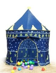 Zilā bērnu telts cena un informācija | Bērnu rotaļu laukumi, mājiņas | 220.lv