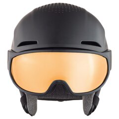Slēpošanas ķivere Alpina Alto Q-Lite, melna цена и информация | Лыжные шлемы | 220.lv