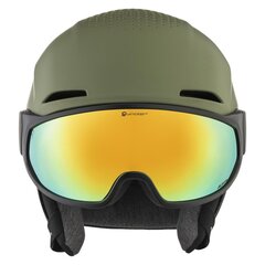 Slēpošanas ķivere Alpina Alto Q-Lite, zaļa цена и информация | Лыжные шлемы | 220.lv