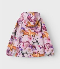 Детская куртка-софтшелл Name It, светло-розовый цена и информация | Куртки, пальто для девочек | 220.lv
