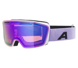 Slēpošanas brilles Alpina Nendaz Q-Lite Lavender S2, violets cena un informācija | Slēpošanas brilles | 220.lv